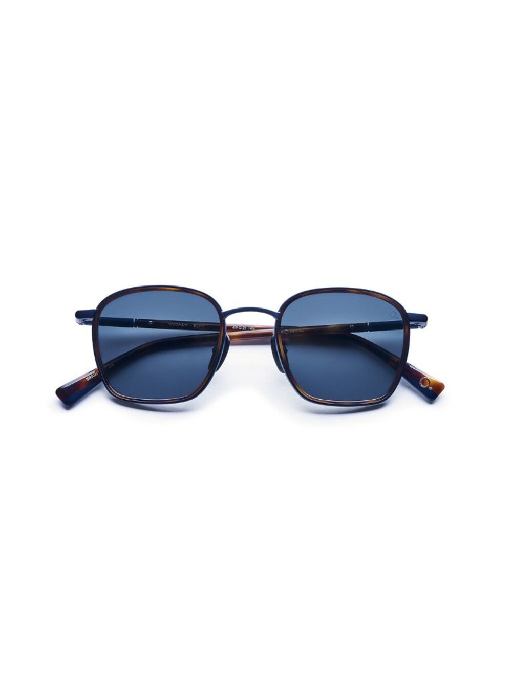 New Etnia Barcelona Men's Sunglasses Blue Acetate Frame WIGWAM SUN BLHV 49